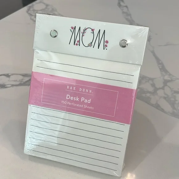 Rae Dunn M🌸M Desk Pad. - Picture 11 of 16